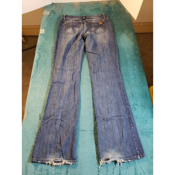 Joes Jeans Sz 29 Womens Blue Pants Ladies Stretch Mid Rise Honey Bootcut USA - Picture 11 of 13